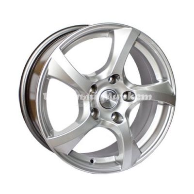 ДискСкад Авеню 7JxR16 PCD5x112 ET46 DIA66.6, серебристый с металлическим отливом