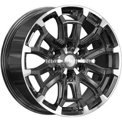 ДискСкад Авилис 8JxR18 PCD6x139.7 ET45 DIA95.1, темно-серый