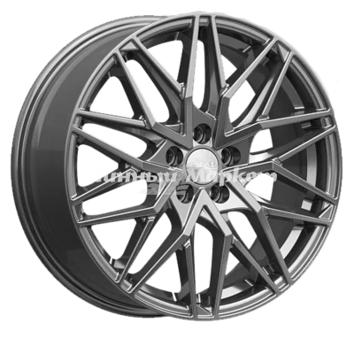 ДискСкад Азимут 7JxR17 PCD5x108 ET45 DIA67.1, Серый тёмный