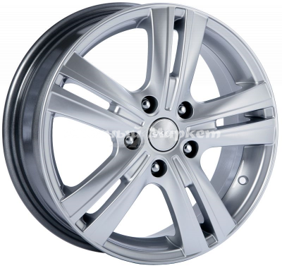 ДискСкад Багира 6JxR16 PCD5x114.3 ET45 DIA67.1, серебристый с металлическим отливом