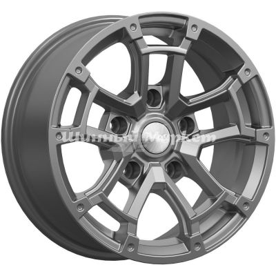 ДискСкад Барахас 7JxR16 PCD5x139.7 ET15 DIA98.5, Серый тёмный