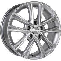 ДискСкад Боракай 6.5JxR16 PCD5x100 ET43 DIA57.1, серебристый с металлическим отливом