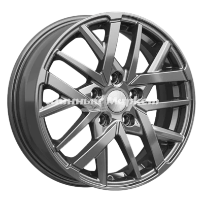 ДискСкад Босфор 6JxR16 PCD5x100 ET38 DIA57.1, Серый тёмный