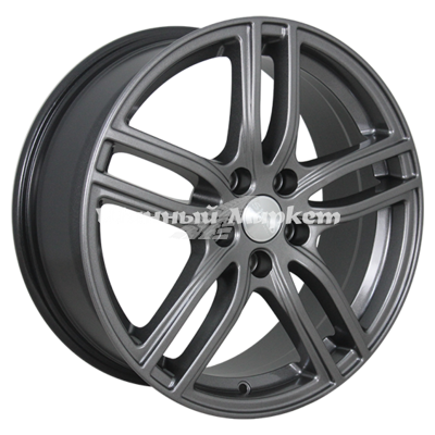 ДискСкад Брайтон (КЛ311) 7JxR17 PCD5x114.3 ET37 DIA66.6, Серый тёмный