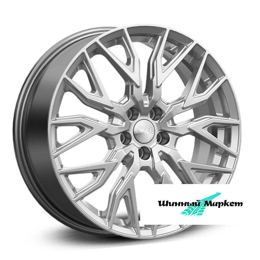 ДискСкад Эльба 7JxR18 PCD5x100 ET28 DIA57.1, насыщенный серебристый