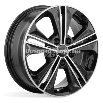 ДискСкад KL-295 6JxR16 PCD5x114.3 ET43 DIA67.1, темно-серый