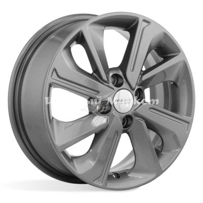 ДискСкад Hyundai (KL-319) 6JxR15 PCD4x100 ET46 DIA54.1, Серый тёмный