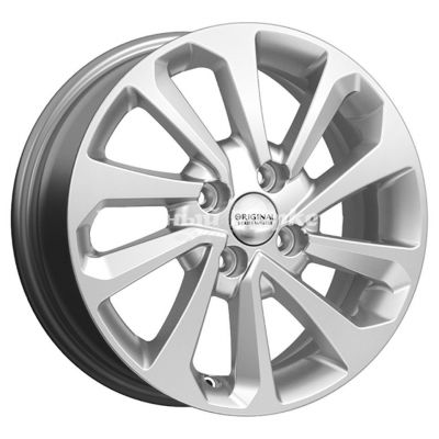 ДискСкад Hyundai (KL-320) 6JxR15 PCD4x100 ET46 DIA54.1, серебристый с металлическим отливом