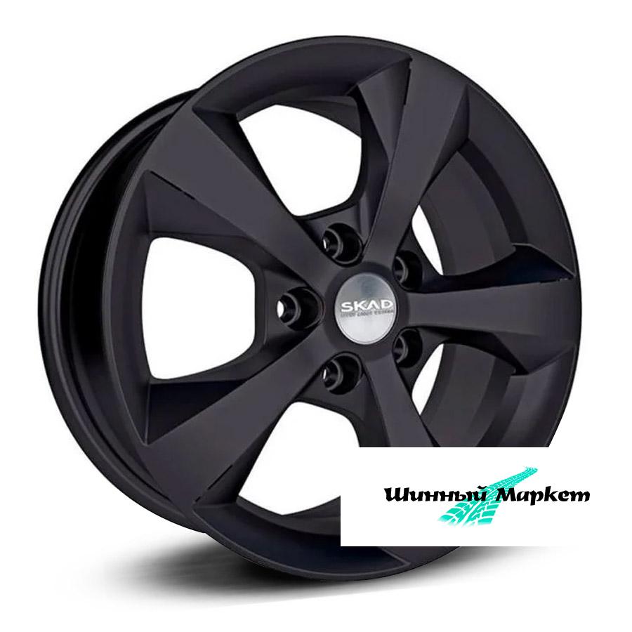 ДискСкад Кёльн 7JxR16 PCD5x108 ET50 DIA63.4, черный матовый