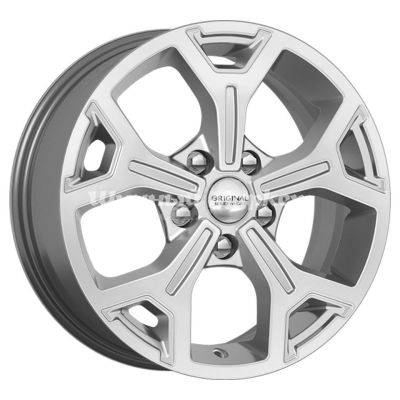 ДискСкад Kia Ceed (KL-318) 6.5JxR16 PCD5x114.3 ET50 DIA67.1, серебристый с металлическим отливом