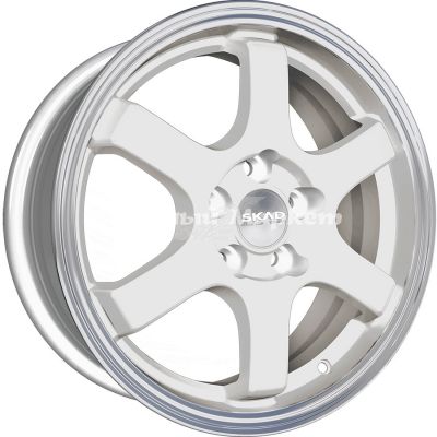 ДискСкад Киото 6JxR15 PCD5x100 ET38 DIA57.1, насыщенный серебристый