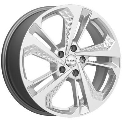 ДискСкад KL-1069 7JxR18 PCD5x108 ET38 DIA60.1, серебристый с металлическим отливом