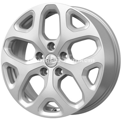 ДискСкад Kl-307 6.5JxR17 PCD5x114.3 ET50 DIA66.1, серебристый с металлическим отливом