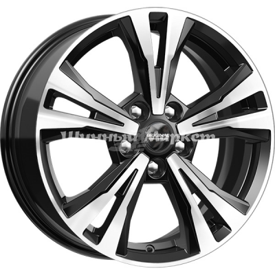 ДискСкад Kl-322 7JxR17 PCD5x114.3 ET45 DIA67.1, темно-серый