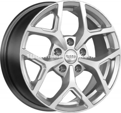 ДискСкад KL-368 6.5JxR16 PCD5x114.3 ET50 DIA66.1, серебристый с металлическим отливом