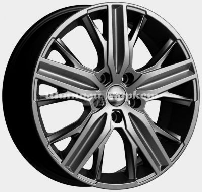 ДискСкад KL-375 6.5JxR18 PCD5x108 ET52 DIA60.1, Серый тёмный