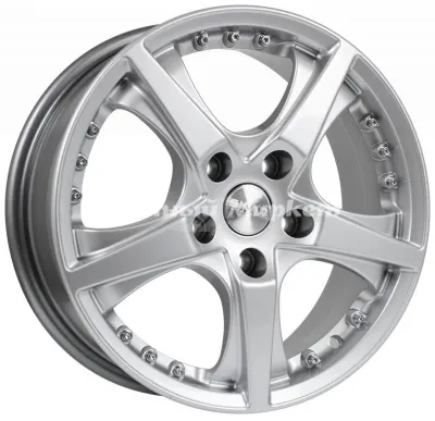 ДискСкад KP014 8JxR20 PCD5x108 ET36 DIA65.1, Чёрный глянцевый с полированной лицевой частью