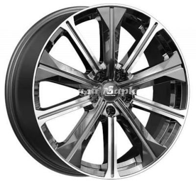 ДискСкад кр013 7JxR19 PCD5x114.3 ET40 DIA64.1, Чёрно-серый с полированной лицевой частью