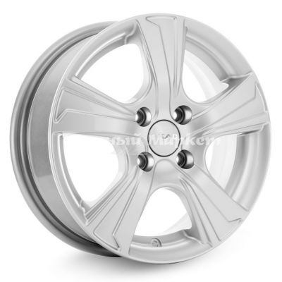 ДискСкад Крит 5.5JxR14 PCD4x100 ET45 DIA67.1, насыщенный серебристый