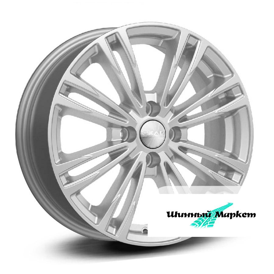 ДискСкад Ламар 6.5JxR16 PCD4x100 ET37 DIA60.1, насыщенный серебристый