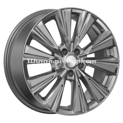 ДискСкад Линней (КЛ383) 7.5JxR18 PCD5x114.3 ET45 DIA66.1, Серый тёмный