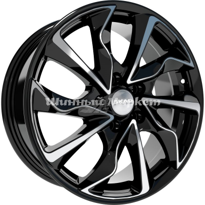 ДискСкад марсель 7JxR17 PCD5x112 ET43 DIA57.1, темно-серый