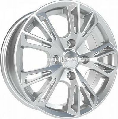 ДискСкад Монреаль 6JxR15 PCD4x100 ET48 DIA54.1, насыщенный серебристый