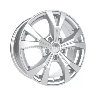 ДискСкад Нагано 6.5JxR16 PCD5x114.3 ET45 DIA67.1, насыщенный серебристый