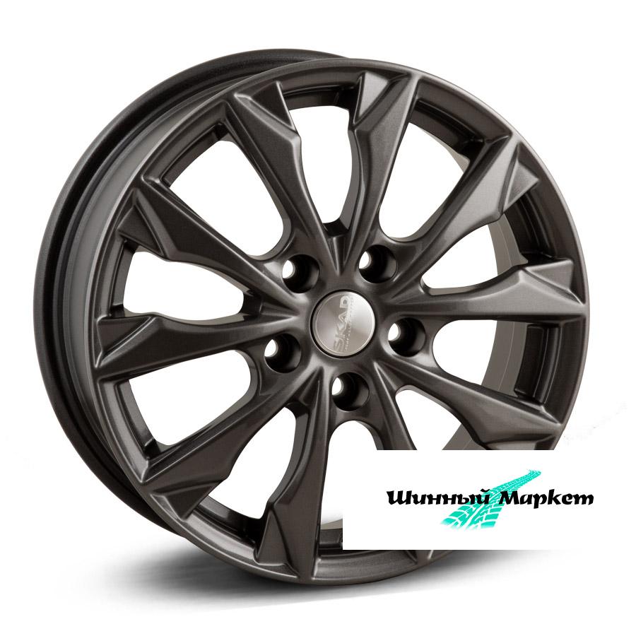 ДискСкад Нагоя 6JxR16 PCD5x114.3 ET45 DIA67.1, Графитовый