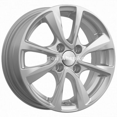 ДискСкад ницца 5.5JxR14 PCD4x100 ET45 DIA67.1, серебристый с металлическим отливом