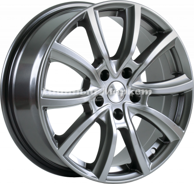 ДискСкад Онтарио 7JxR17 PCD5x108 ET50 DIA63.4, Серый тёмный