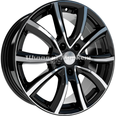 ДискСкад Онтарио 7JxR17 PCD5x114.3 ET37 DIA66.6, темно-серый