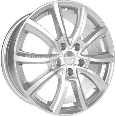 ДискСкад Онтарио 7JxR17 PCD5x114.3 ET40 DIA67.1, насыщенный серебристый