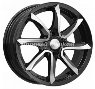 ДискСкад Осака 6JxR15 PCD4x100 ET48 DIA54.1, серебристый