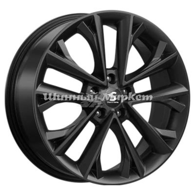 ДискСкад KP012 7JxR18 PCD5x108 ET33 DIA60.1, Чёрный матовый