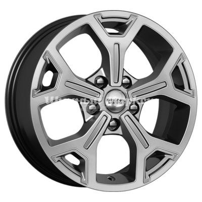 ДискСкад Kl-318 6.5JxR16 PCD5x114.3 ET50 DIA66.1, Серый тёмный