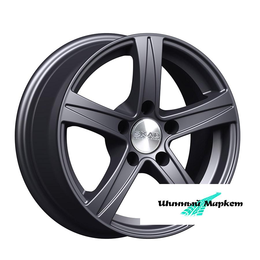 ДискСкад Sakura 6.5JxR15 PCD5x112 ET35 DIA57.1, Графитовый