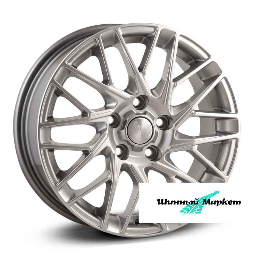 ДискСкад Сиена 6.5JxR16 PCD5x114.3 ET40 DIA66.1, насыщенный серебристый