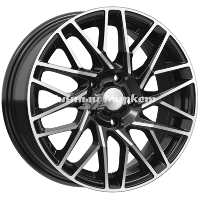 ДискСкад Сиена (КЛ310) 6.5JxR16 PCD5x114.3 ET45 DIA60.1, темно-серый