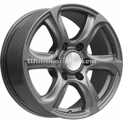 ДискСкад Скала 7.5JxR17 PCD6x139.7 ET25 DIA106.2, Графитовый