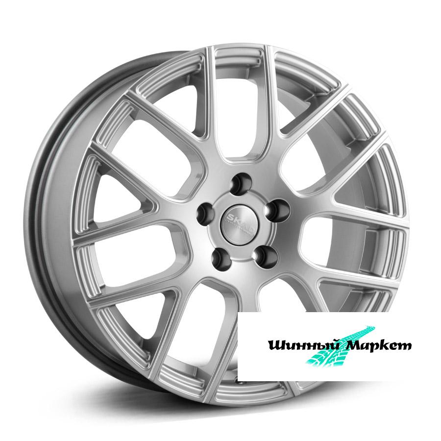 ДискСкад Stiletto 8JxR18 PCD5x114.3 ET45 DIA67.1, насыщенный серебристый