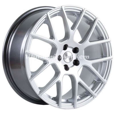 ДискСкад Стилетто(Stiletto) 8JxR18 PCD5x108 ET40 DIA67.1, серебристый с металлическим отливом