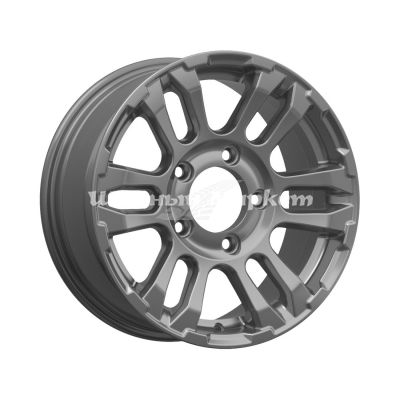 ДискСкад Тайга 7JxR16 PCD5x139.7 ET40 DIA98.6, Графитовый