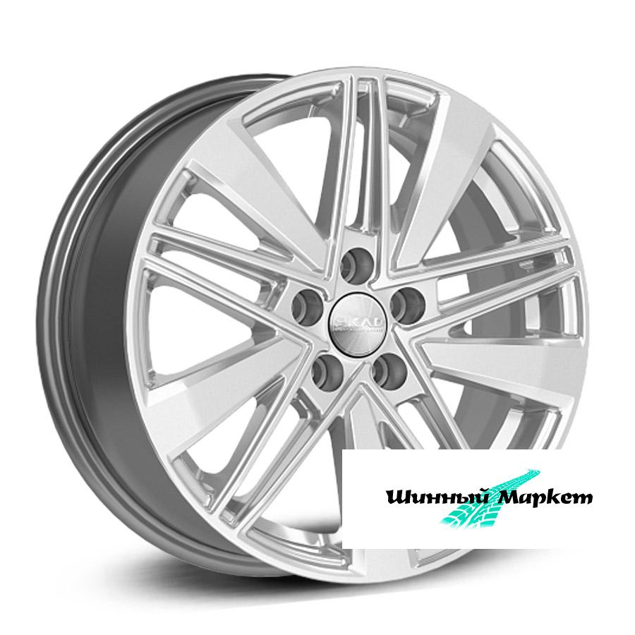 ДискСкад Тайто 6.5JxR16 PCD5x11 ET46 DIA67.1, насыщенный серебристый