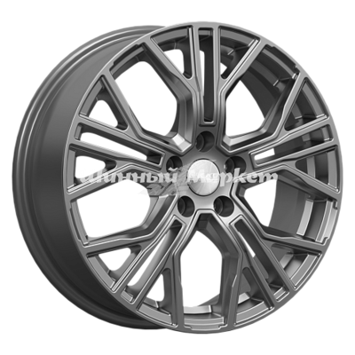 ДискСкад Тибет (КЛ379) 6.5JxR17 PCD5x114.3 ET37 DIA66.6, Серый тёмный