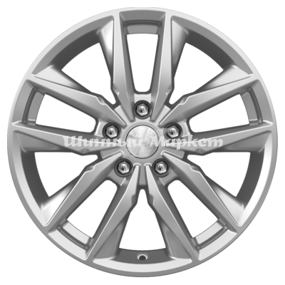 ДискСкад Тирион 6.5JxR16 PCD5x108 ET40 DIA67.1, серебристый с металлическим отливом