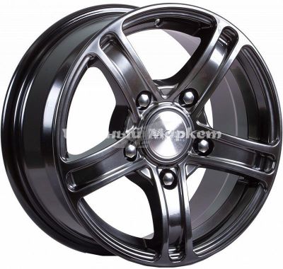 ДискСкад Трофи 6.5JxR15 PCD5x139.7 ET40 DIA98.5, Серый тёмный