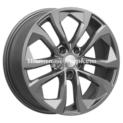 ДискСкад Тукан (КЛ356) 7JxR17 PCD5x114.3 ET35 DIA67.1, Серый тёмный