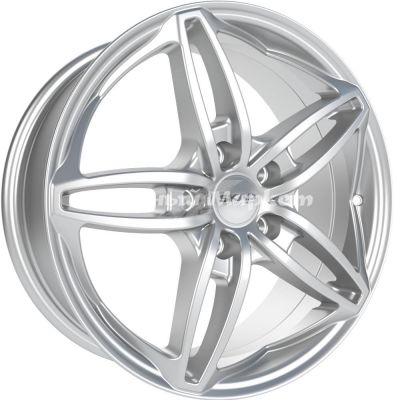 ДискСкад Турин 7JxR17 PCD5x114.3 ET40 DIA66.1, насыщенный серебристый