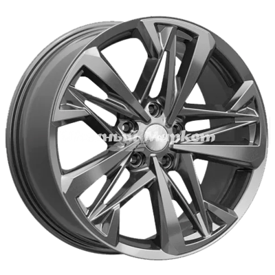 ДискСкад Ультима 8JxR18 PCD5x114.3 ET50 DIA60.1, серый